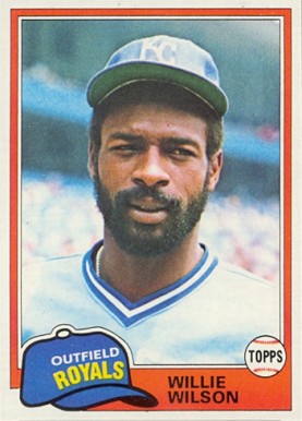 1981 Topps Willie Wilson #360 Baseball Card