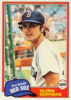 1981 Topps Glenn Hoffman #349 Baseball Card