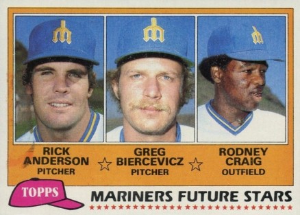 1981 Topps Mariners Future Stars #282 Baseball Card