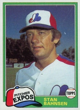 1981 Topps Stan Bahnsen #267 Baseball Card