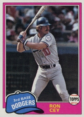 1981 Topps Ron Cey #260 Baseball Card