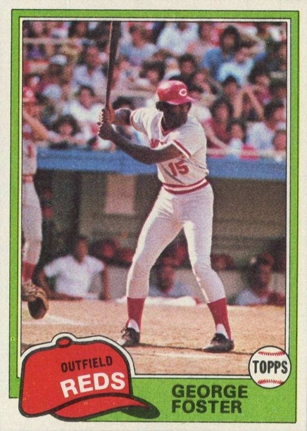 1981 Topps George Foster #200 Baseball Card