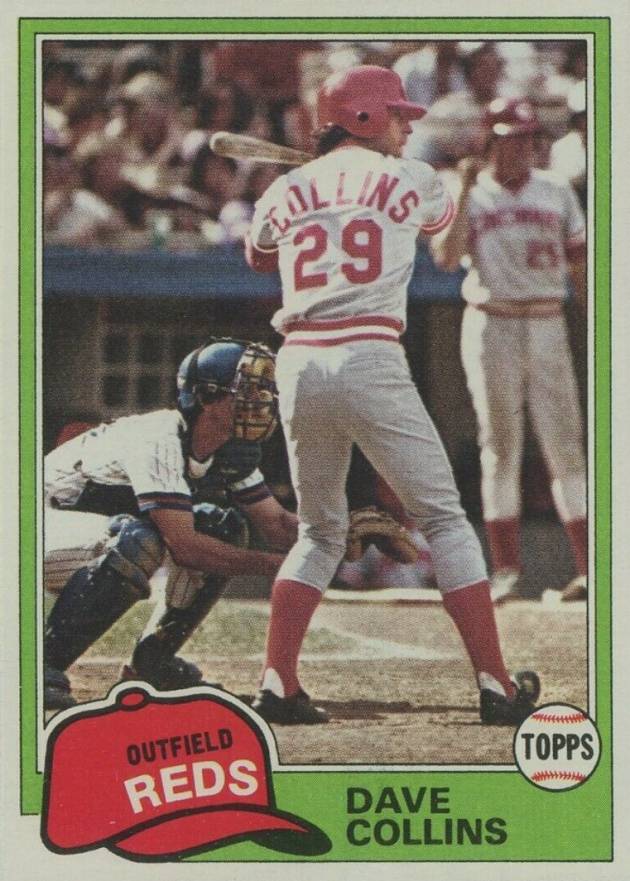1981 Topps Dave Collins #175 Baseball Card