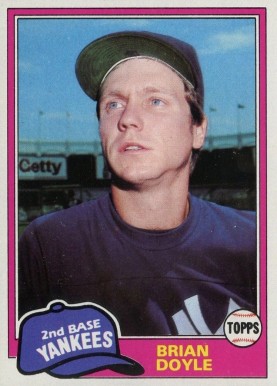 1981 Topps Brian Doyle #159 Baseball Card