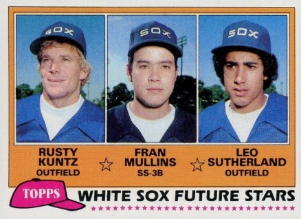 1981 Topps White Sox Future Stars #112 Baseball Card