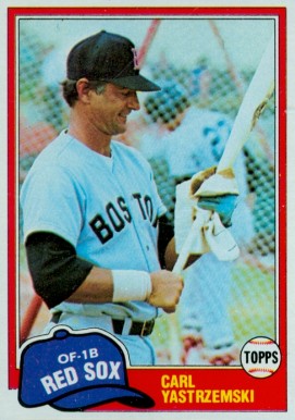 1981 Topps Carl Yastrzemski #110 Baseball Card