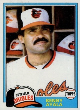 1981 Topps Benny Ayala #101 Baseball Card