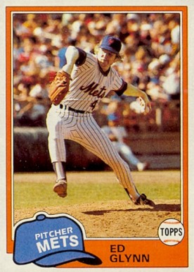 1981 Topps Ed Glynn #93 Baseball Card