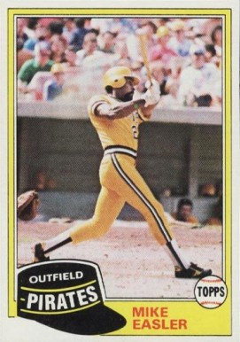 1981 Topps Mike Easler #92 Baseball Card