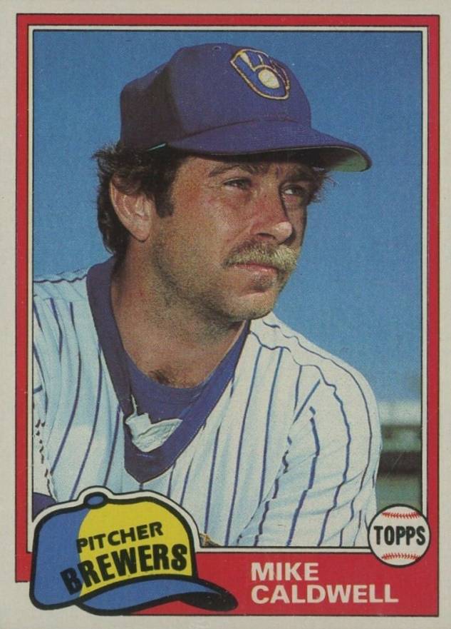 1981 Topps Mike Caldwell #85 Baseball Card