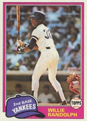 1981 Topps Willie Randolph #60 Baseball Card