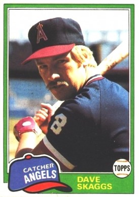 1981 Topps Dave Skaggs #48 Baseball Card