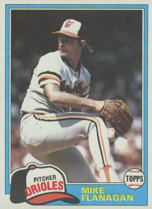 1981 Topps Mike Flanagan #10 Baseball Card