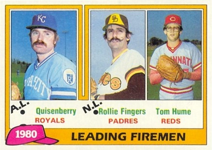 1981 Topps Leading Firemen #8 Baseball Card