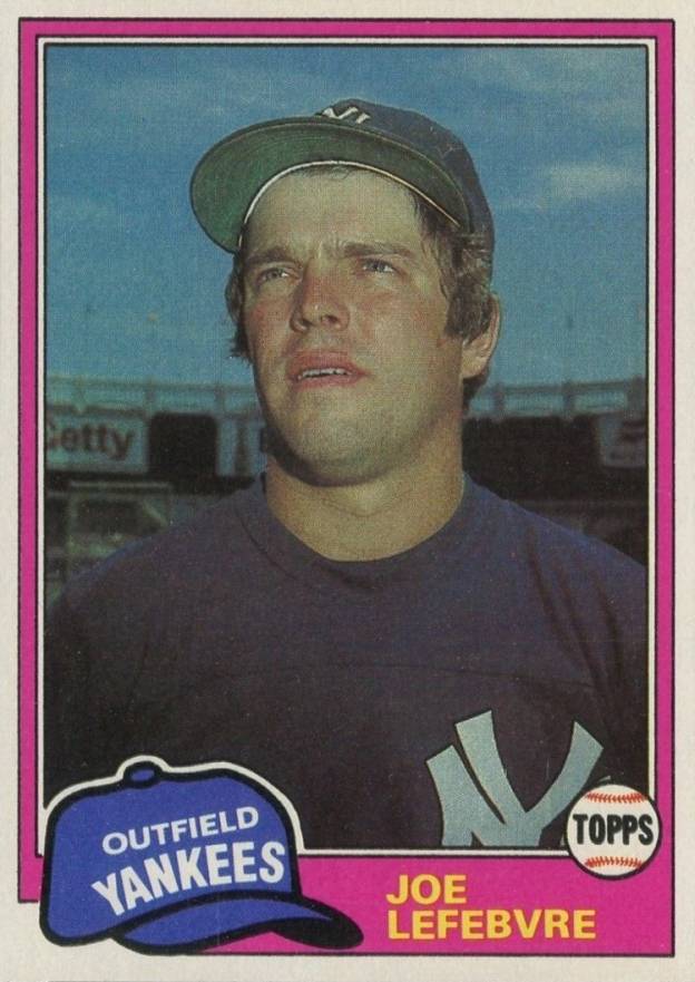 1981 Topps Joe Lefebvre #88 Baseball Card