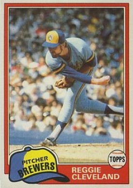 1981 Topps Reggie Cleveland #576 Baseball Card