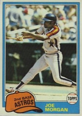 1981 Topps Joe Morgan #560 Baseball Card