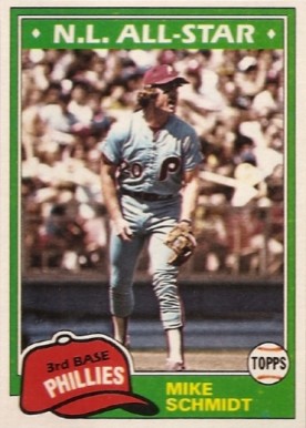 1981 Topps Mike Schmidt #540 Baseball Card