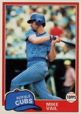 1981 Topps Mike Vail #471 Baseball Card