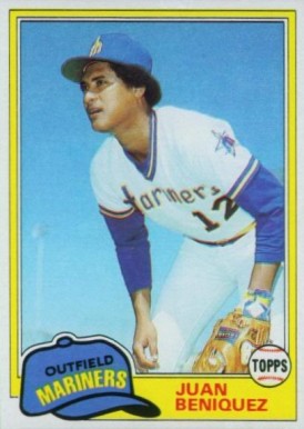 1981 Topps Juan Beniquez #306 Baseball Card