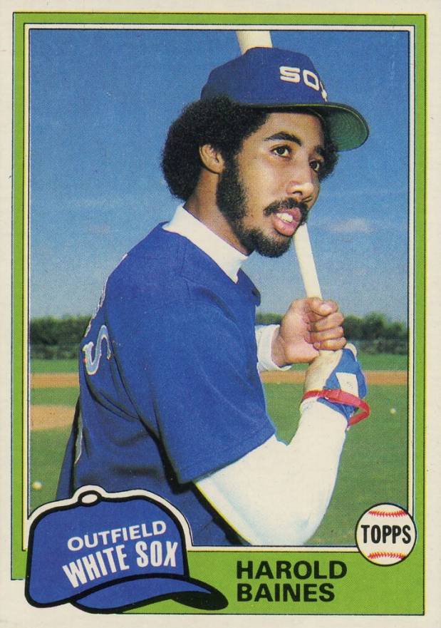 1981 Topps Harold Baines #347 Baseball Card