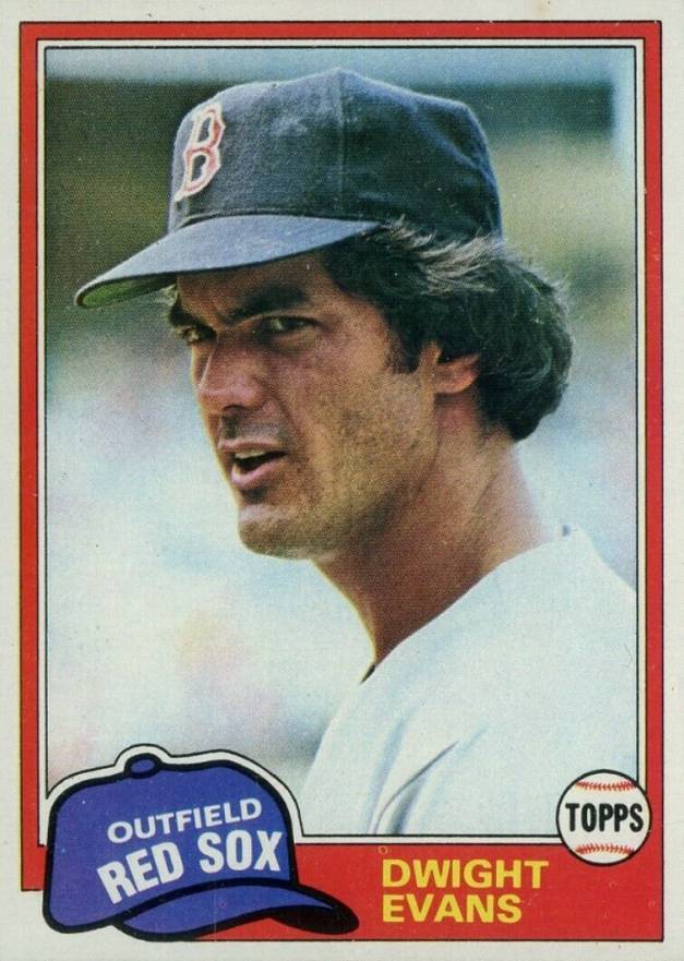 1981 Topps Dwight Evans #275 Baseball Card