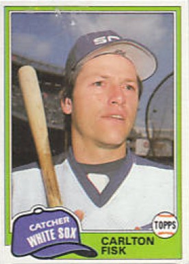 1981 Topps Carlton Fisk #762 Baseball Card