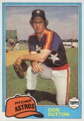 1981 Topps Don Sutton #839 Baseball Card