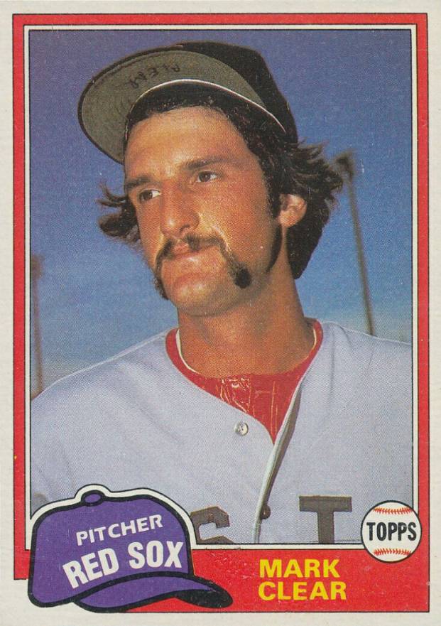 1981 Topps Mark Clear #748 Baseball Card
