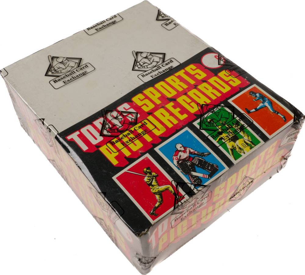 1981 Topps Rack Pack Box #RPB Baseball Card