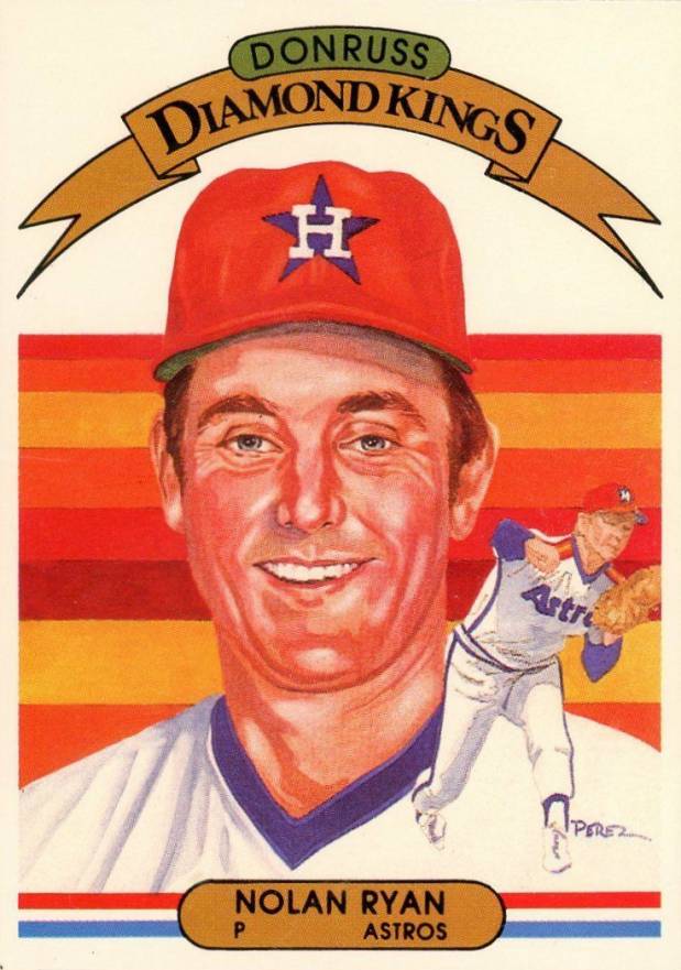 1982 Donruss Nolan Ryan #13 Baseball Card