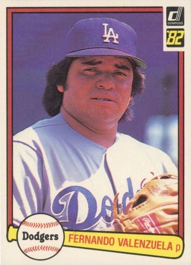 1982 Donruss Fernando Valenzuela #462 Baseball Card