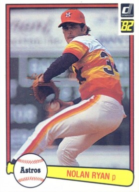 1982 Donruss Nolan Ryan #419 Baseball Card