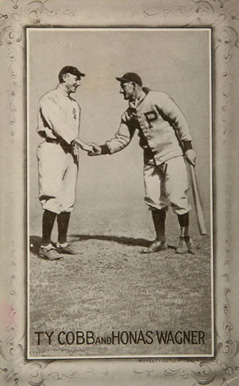 1907 Novelty Cutlery Postcards Honus Wagner/Ty Cobb # Baseball Card