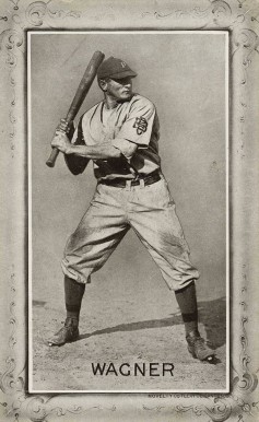 1907 Novelty Cutlery Postcards Honus Wagner # Baseball Card