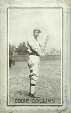 1907 Novelty Cutlery Postcards Eddie Collins # Baseball Card