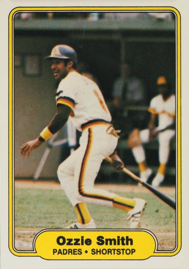 1982 Fleer Ozzie Smith #582 Baseball Card