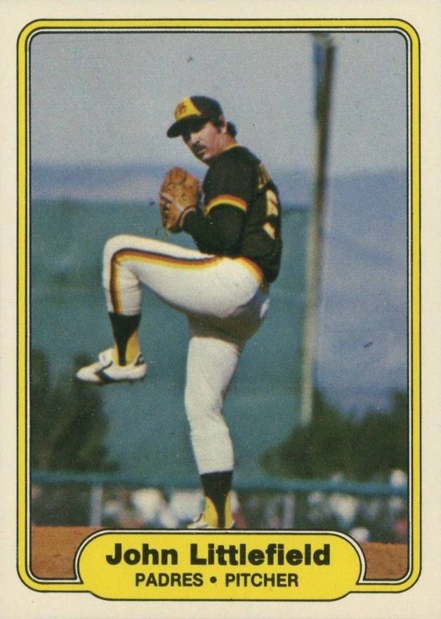 1982 Fleer John Littlefield #576R Baseball Card