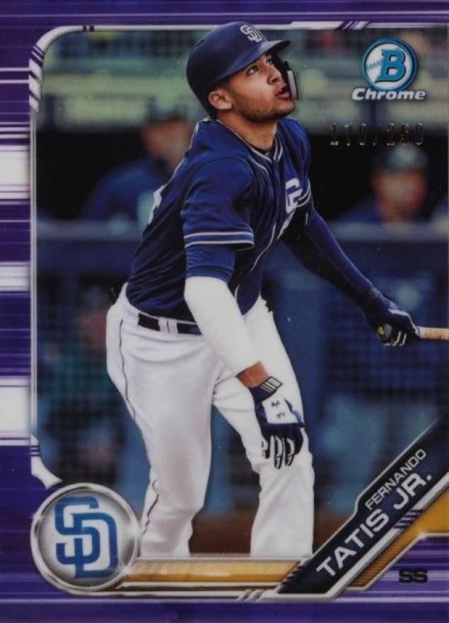 2019 Bowman Chrome Prospects Fernando Tatis Jr. #BCP25 Baseball Card