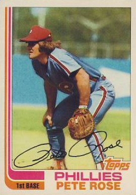 1982 Topps Pete Rose #780 Baseball Card
