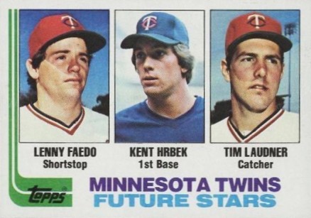 1982 Topps Twins Future Stars #766 Baseball Card