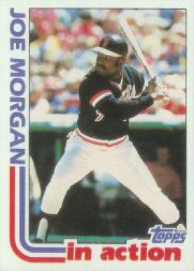 1982 Topps Joe Morgan #755 Baseball Card