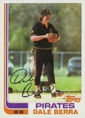 1982 Topps Dale Berra #588 Baseball Card