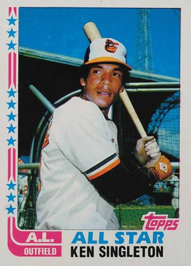 1982 Topps Ken Singleton #552 Baseball Card