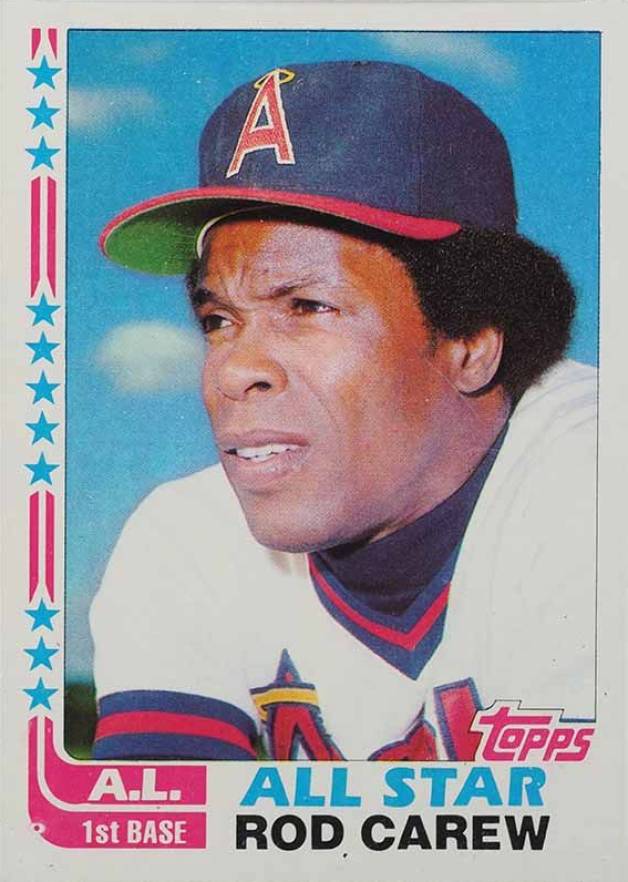 1982 Topps Rod Carew #547 Baseball Card