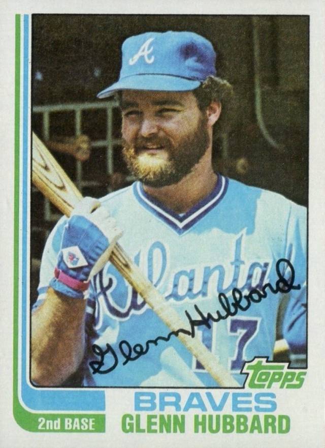 Glenn Hubbard Baseball Cards