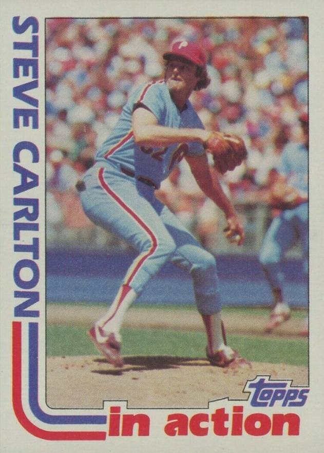 1982 Topps Steve Carlton #481 Baseball Card