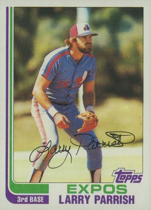 1982 Topps Larry Parrish #445 Baseball Card