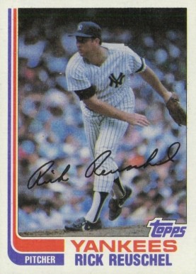 1982 Topps Rick Reuschel #405 Baseball Card