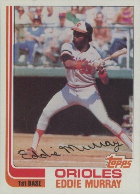 1982 Topps Eddie Murray #390 Baseball Card